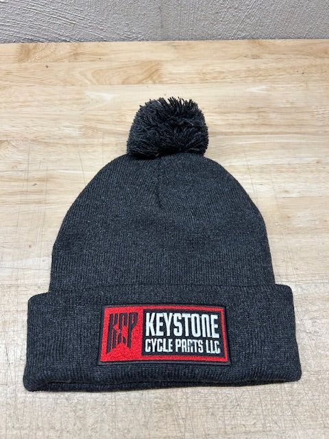 KCP Beanie - Flag Logo with Pom