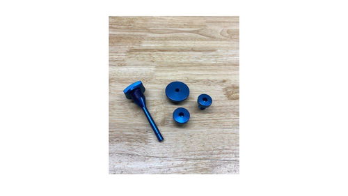 BW Machine KLX140 Billet Dress Up Kit - Blue