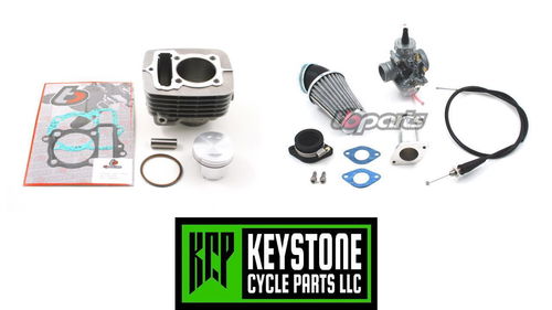 Honda XR100 CRF100 120CC Big Bore Kit & VM26 Big Carb Kit