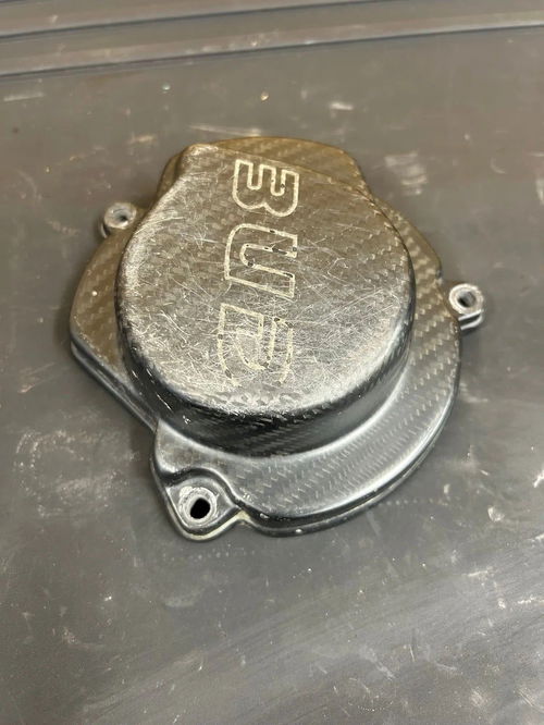 BUD Racing Carbon Ignition Cover - KTM65  Husky TC65 GasGas MC65 KTM 65sx