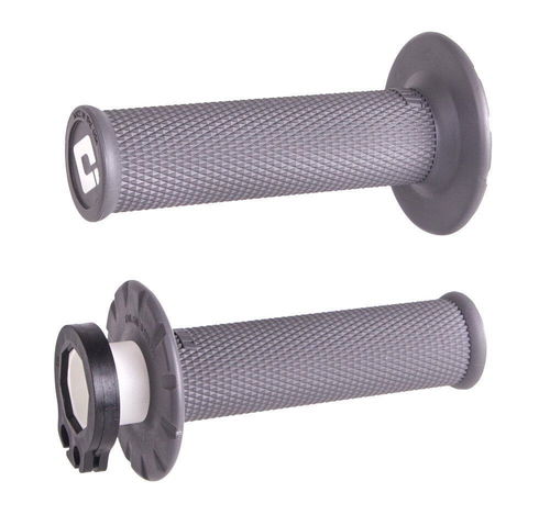 ODI No Waffle Lock On Grips - Graphite