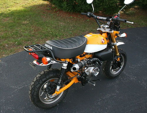 Honda Monkey 125 Black Luggage Rack - Carrier
