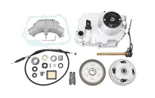 TB Parts Manual Clutch Kit & Black Billets - 69-87 models