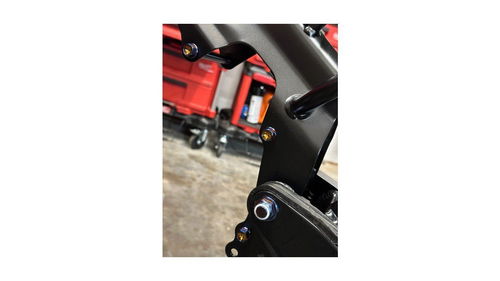 DHM CRF110 Titanium Engine Mount Hardware - Burnt Finish