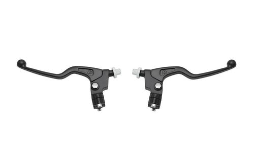 TB Parts Mid Size Perch/Lever Set, Black - 7/8"