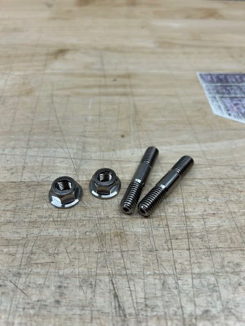 KLX110 Titanium Exhaust Stud / Nut Kit