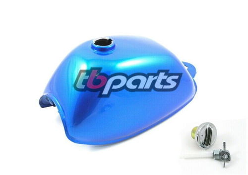 TB PARTS CANDY BLUE HONDA Z50 K3-78 FUEL GAS TANK
