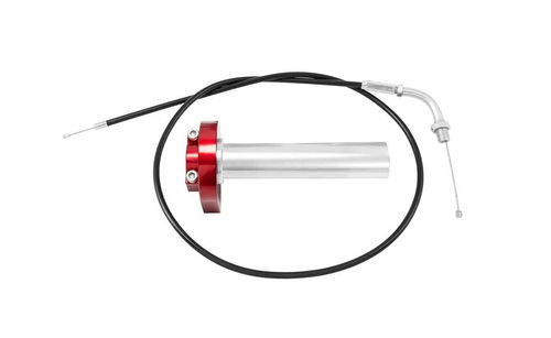 TB Parts Throttle Kit, 1/4 Turn, Red – Various Models