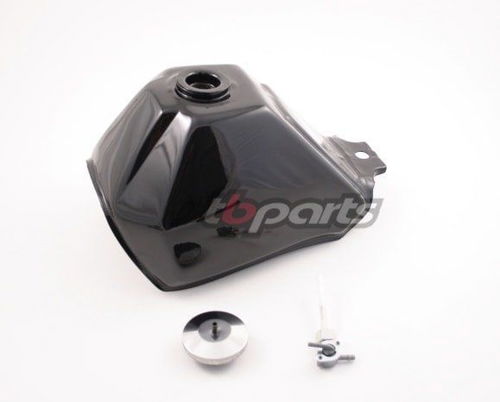 TB Parts Gas Tank, Black – AFT – 89-99 Models