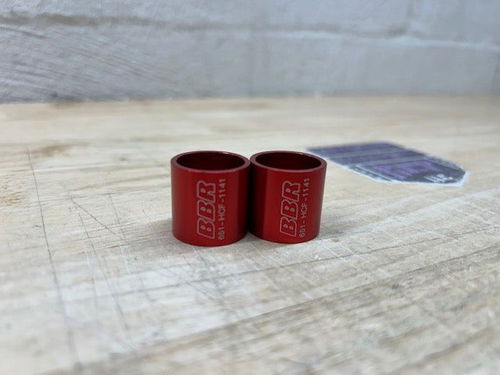 BBR Fork Spacers - Red - CRF110