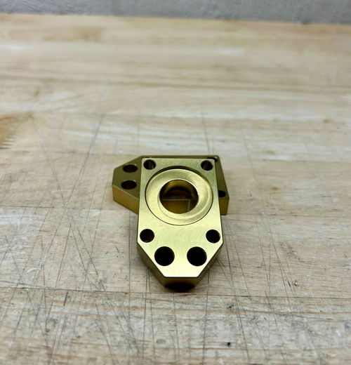 MX Bonz KLX140 Billet Axle Block Set
