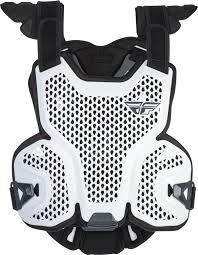 Fly Racing Revel Lite Roost Guard - White SM/MD