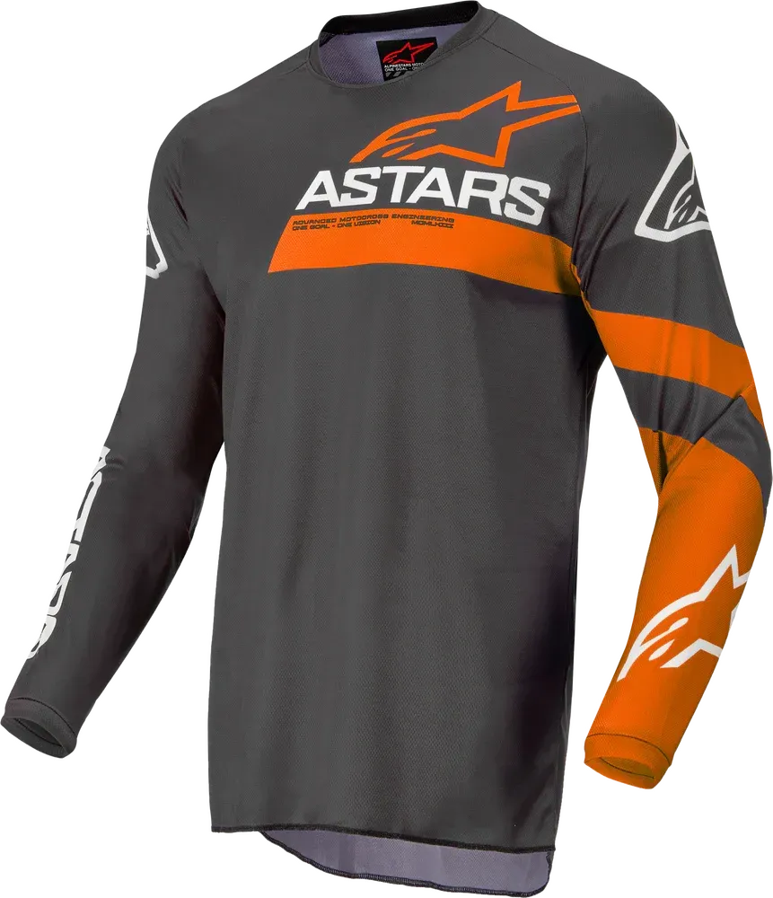 Alpinestars Fluid Chaser Jersey Anthracite/Coral Flo