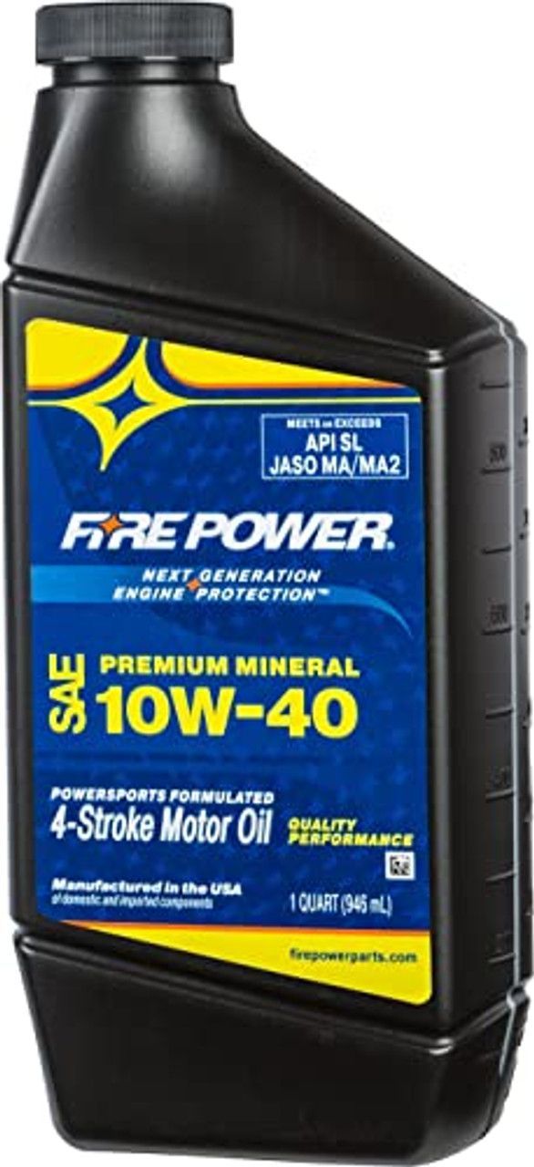 FIRE POWER MINERAL 4-STROKE OIL 10W-40