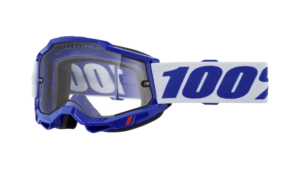 100% Accuri 2 Blue - Clear Lens