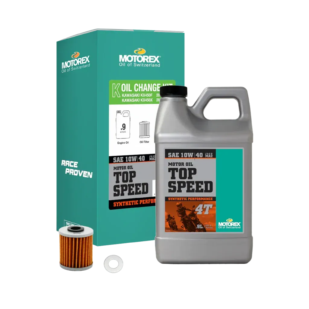 Motorex Top Speed Oil Change Kit .9 Liters