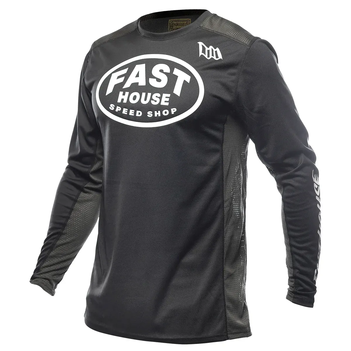 FastHouse GrindHouse Air-Cooled Ramble LS Jersey Black