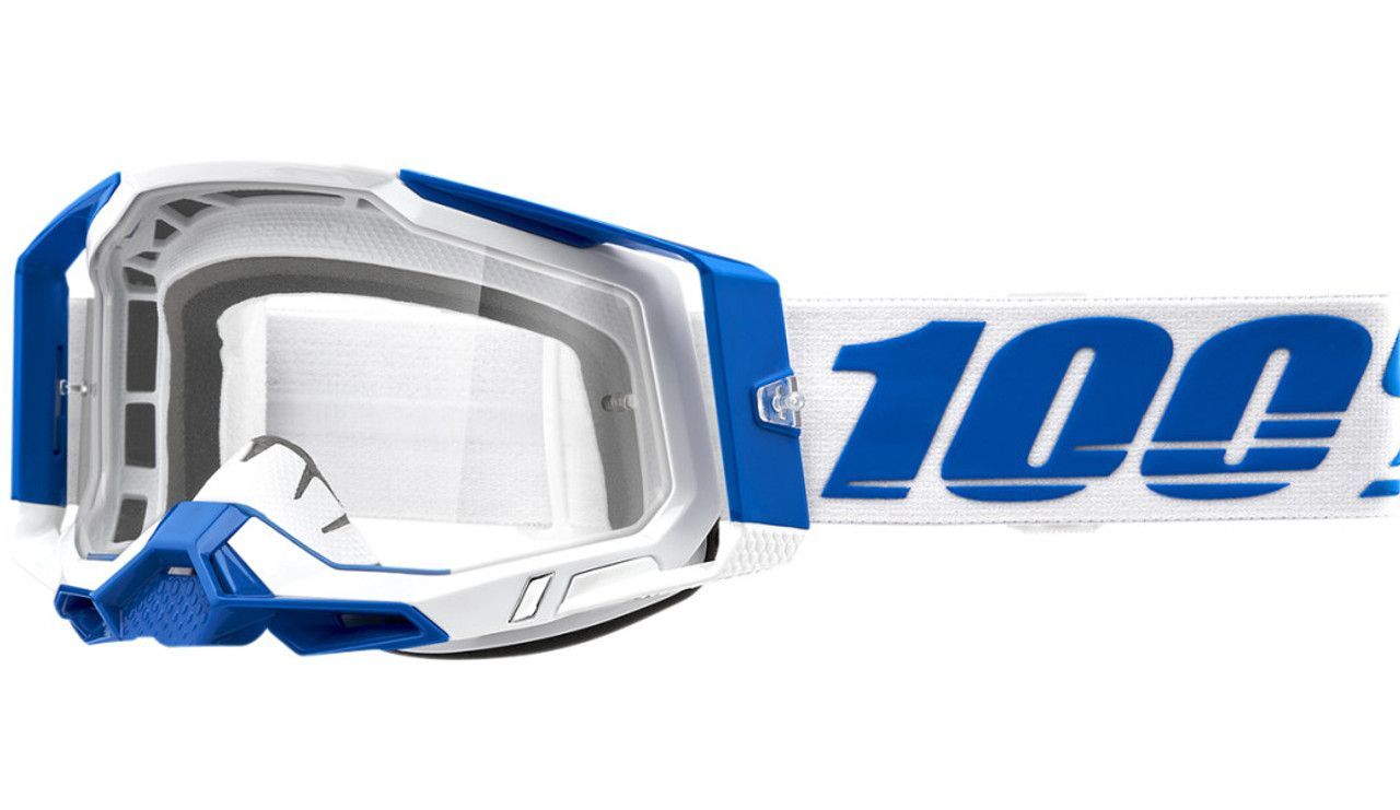 100% RaceCraft 2 Goggles Isola Clear Lens