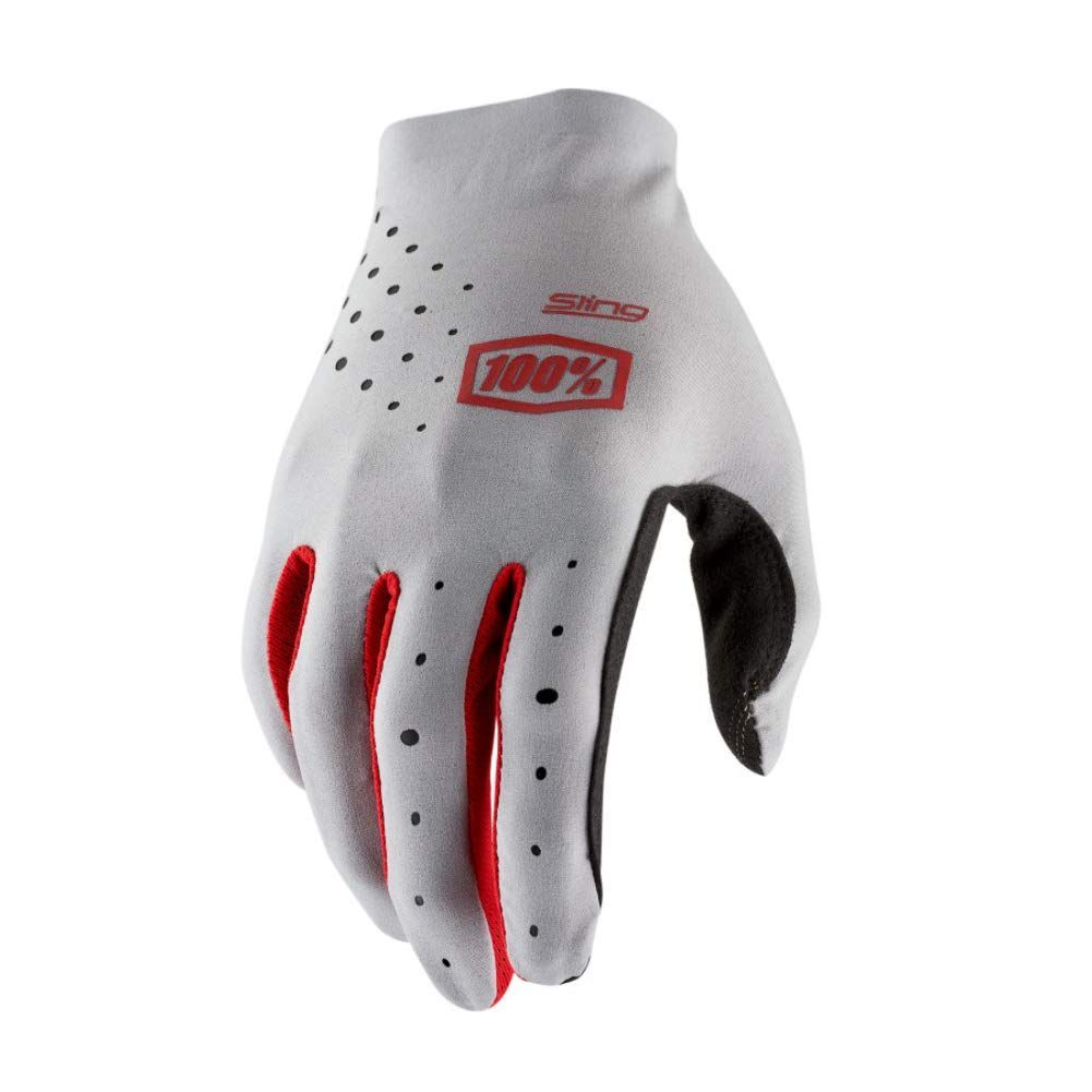 100% Sling MX Gloves - Grey/Red