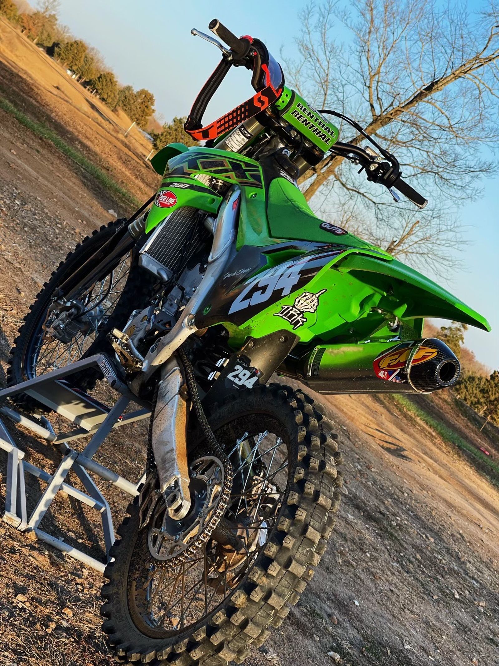 Fmf 4.1 Stainless Steel Exhaust System Kawasaki KX250F