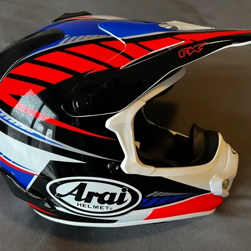 Arai VX-Pro4 Spike Blue Motocross Helmet - Size M