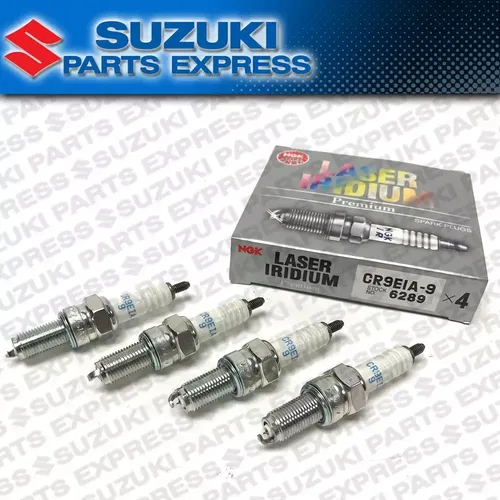 NGK CR9EIA-9 IRIDIUM SPARK PLUGS 4 PACK SUZUKI GSXR GSX-R 600 750 1000 HAYABUSA