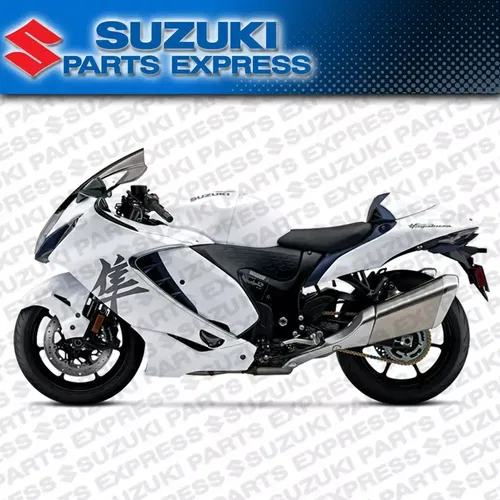 NEW 2022 SUZUKI HAYABUSA GSX 1300R OEM LEFT SIDE CHROME COWLING 94482-10L00