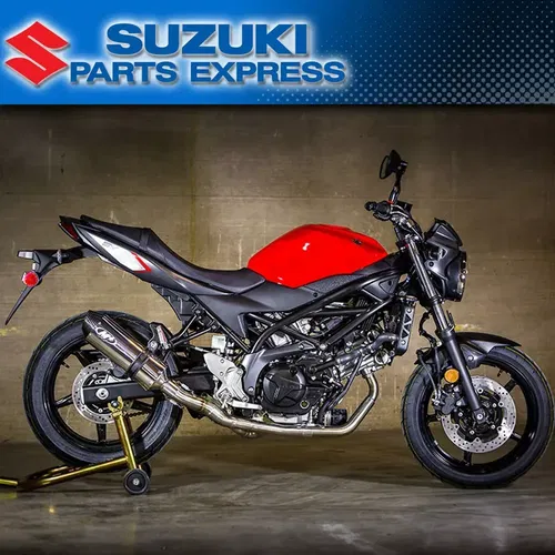 2017 - 2021 SUZUKI SV650 SV 650 M4 EXHAUST STANDARD FULL SYSTEM POLISHED MUFFLER
