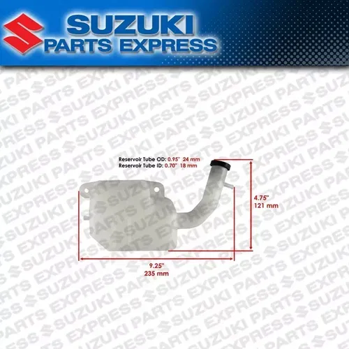 NEW 2003 - 2008 SUZUKI LT-Z400 LTZ 400 QUAD COOLANT RESERVOIR TANK 17910-07G00