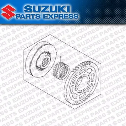 NEW OEM SUZUKI CLUTCH STARTER SET GSX-R1000 GSX-R750 GSX-R600 12600-40831
