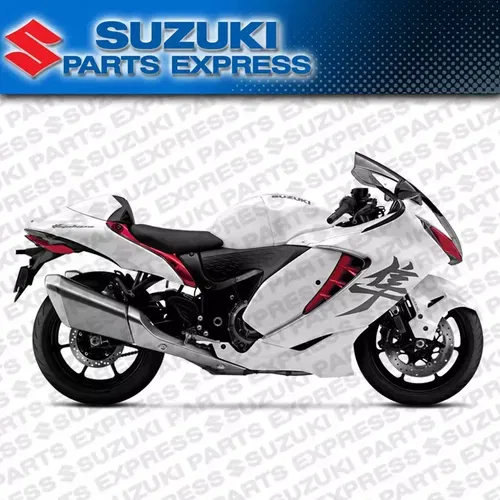 NEW 2022 SUZUKI HAYABUSA BUSA GSX 1300R OEM COLOR CHANGE SWAP TRIM KIT IN RED