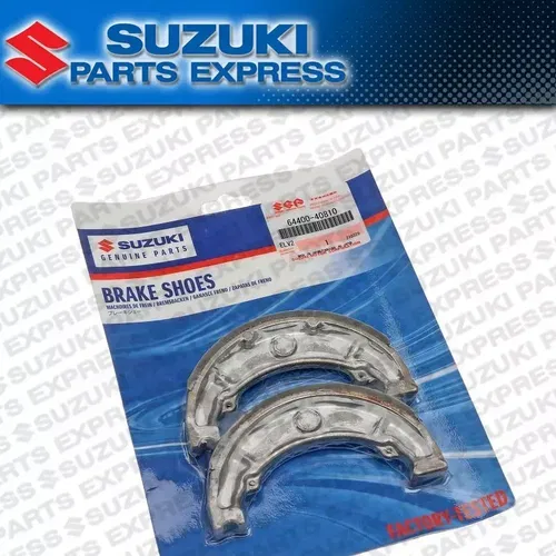 NEW 1987 - 2006 SUZUKI LT80 LT 80 QUADSPORT OEM REAR BRAKE SHOES 64400-40810