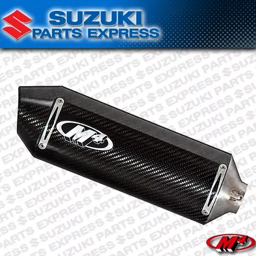 2004 2005 SUZUKI GSX-R600 GSXR GSX-R 600 M4 CARBON CF BOLT ON MUFFLER EXHAUST
