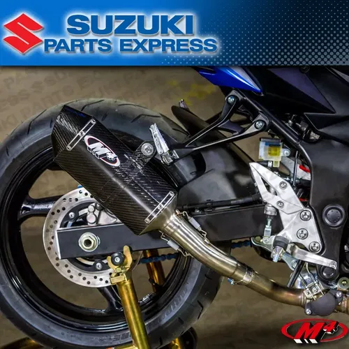 2015 - 2021 SUZUKI GSX-S750 GSXS GSX-S 750 M4 MC35 CARBON FIBER SLIP ON MUFFLER