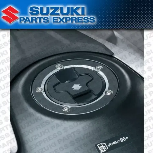 NEW OEM SUZUKI 2024 FUEL CAP DECAL BLACK GRAIN GSX-8R GSX-8S 99185-00A00-BLK