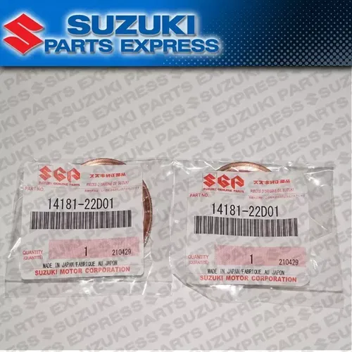 NEW1999 - 2020 SUZUKI SV650 SV 650 SV650S OEM EXHAUST GASKETS 2 PACK 14181-22D01