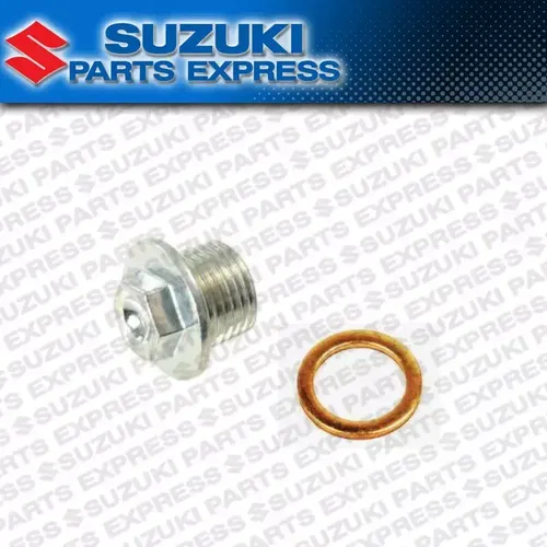 NEW SUZUKI OEM ENGINE OIL STRAINER CAP & GASKET RMZ RM-Z 250 RM-Z 450 RMX450