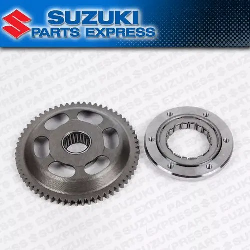 NEW SUZUKI LTZ400 LT-Z KFX 400 QUADSPORT Z400 OEM STARTER CLUTCH SET 12600-29810
