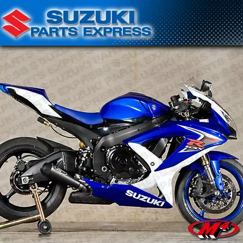NEW 2008 - 2010 SUZUKI GSXR GSX-R 600 GSX-R600 M4 BLACK GP FULL SYSTEM EXHAUST