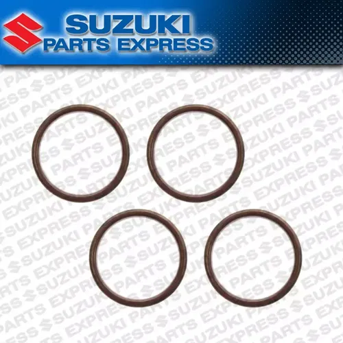 NEW 2017 - 2024 SUZUKI GSXR 1000 GSX-R  OEM EXHAUST GASKETS 4 PACK 14181-04K00