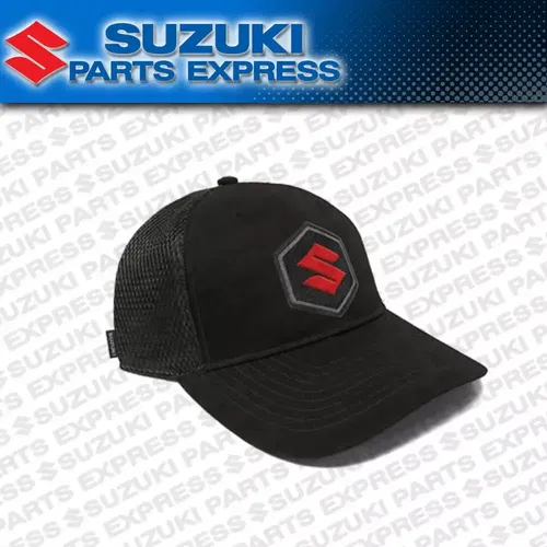 NEW SUZUKI S LINE HAT 100% COTTON TWILL WITH POLYMESH BACK 990A0-17160