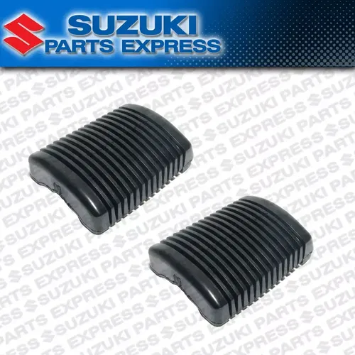 NEW 1980 - 1991 SUZUKI FA50 FA 50 SHUTTLE SCOOTER OEM FOOT PEG RUBBERS SET