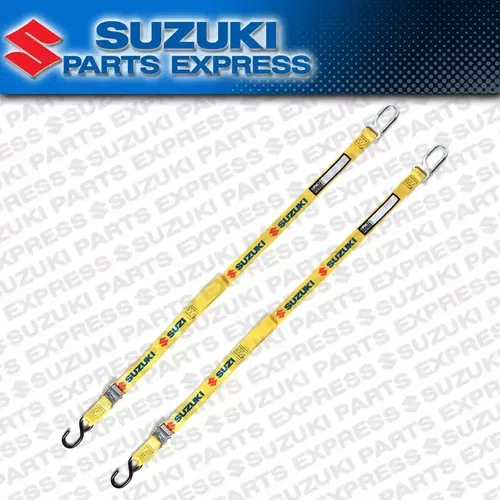 NEW GENUINE SUZUKI FACTORY EFFEX TIE DOWN CARABINER SET YELLOW 990A0-99010-YEL
