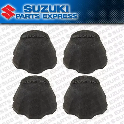 NEW SUZUKI KING QUAD RUNNER 160 250 300 LTA LT-F OEM CENTER WHEEL HUB CAP 4 PACK