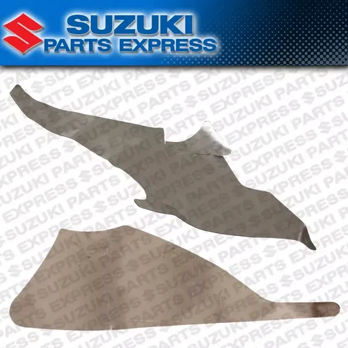 2008 - 2020 SUZUKI HAYABUSA GSX1300R OEM LH LOWER UNDER COWL HEAT SHIELD KIT