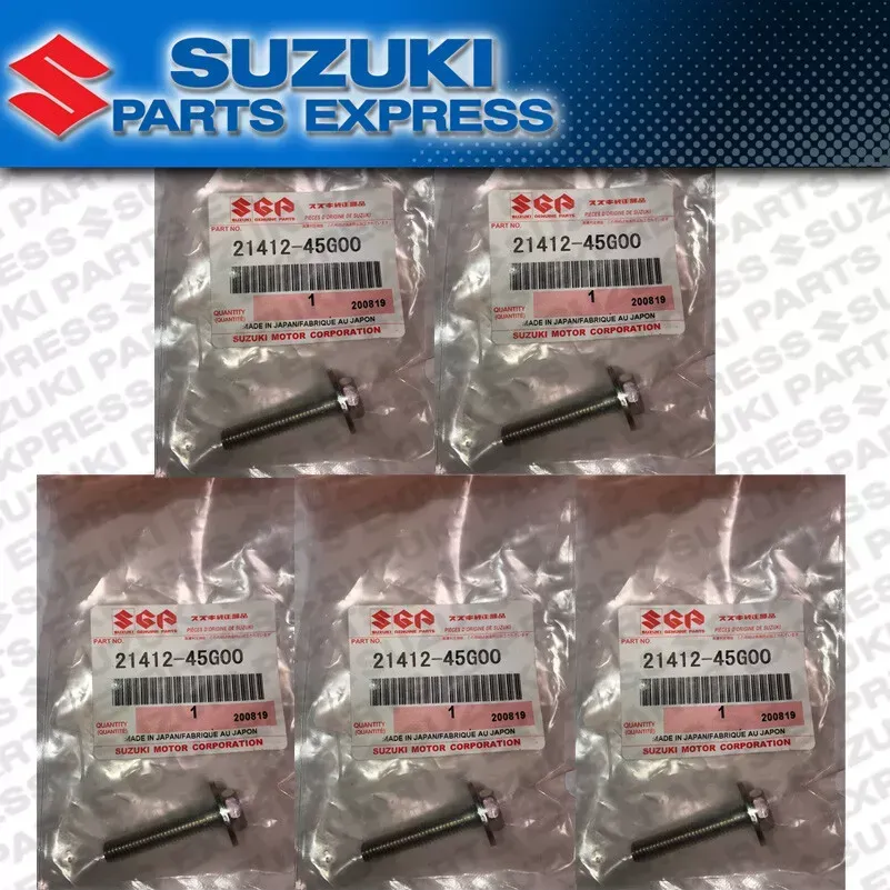 NEW 2007 - 2022 SUZUKI RM-Z250 RM Z 250 OEM CLUTCH SPRING BOLTS 5x 21412-45G00