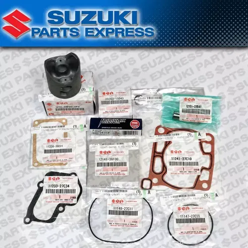 NEW 2001 2002 2003 SUZUKI RM125 RM 125 COMPLETE OEM TOP END PISTON KIT & GASKETS