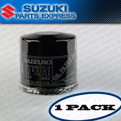 NEW 1 PACK SUZUKI OEM OIL FILTERS GSXR GSX DL VL VS SV TL BOULEVARD 16510-07J00