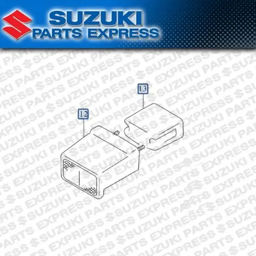 NEW OEM SUZUKI LICENSE LENS & COVER 1996-2017 DR650SE 1997-2000 GSF1200S BANDIT