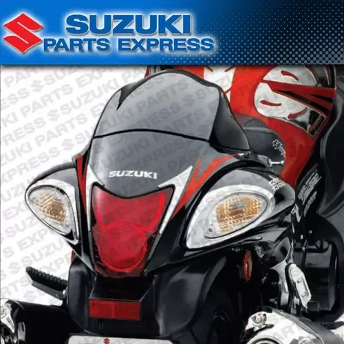 NEW 2008 - 2020 SUZUKI HAYABUSA GSX1300 CHROME TAIL LIGHT COVERS 99000-99013-K15